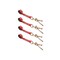 Tie 4 Safe 2" x 10' Tie Down Strap w/ TJ Cluster Hook for Wrecker Tow Truck Auto Hauling Red, 4PK TWS65-5210-TJ-R-4 - alternate 1